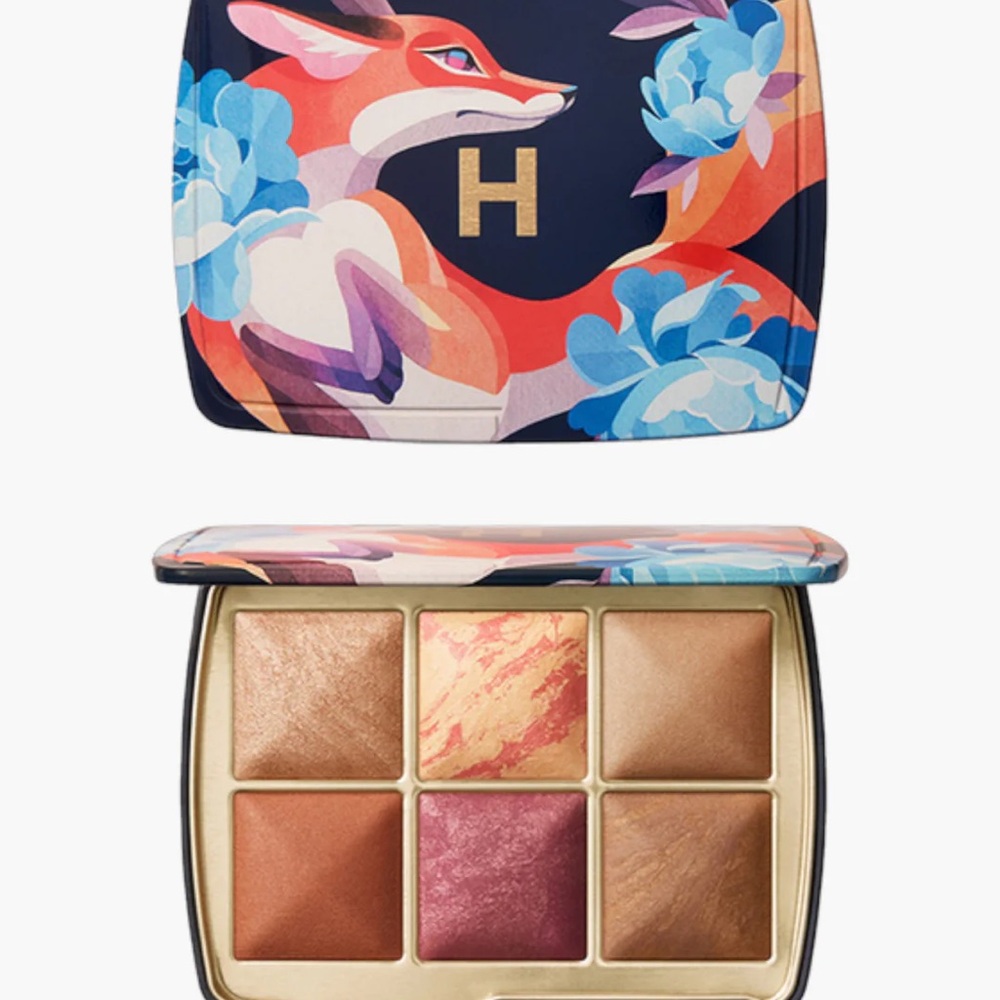 Hourglass Ambient Fox Face Blush Highlighter Bronze Contour Palette